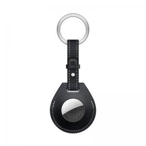 Apple AirTag Hermes брелок с кольцом для ключей (Bleu Indigo)