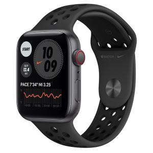 Apple Watch SE GPS + Cellular 44mm Space Gray Aluminum Case with Anthracite/Black Nike Sport Band
