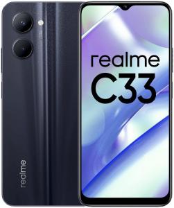 Realme C33 4/128Gb, черный